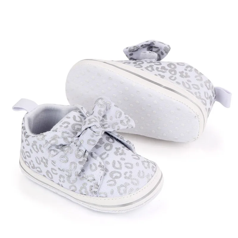 Baby Girls Boys First Walkers Fashion Cotton Antislip Soft Sole Shoes