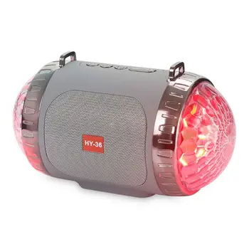 

Portable Outdoor Bluetooth Speaker Wireless Bass Subwoofer TF Card U Disk AUX D08A