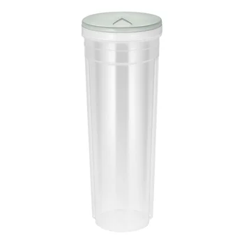 

BESTOMZ Standing Spaghetti Noodles Jar Multifunctional Grain Storage Tank Keep Fresh Food Storage Container (Light Blue)