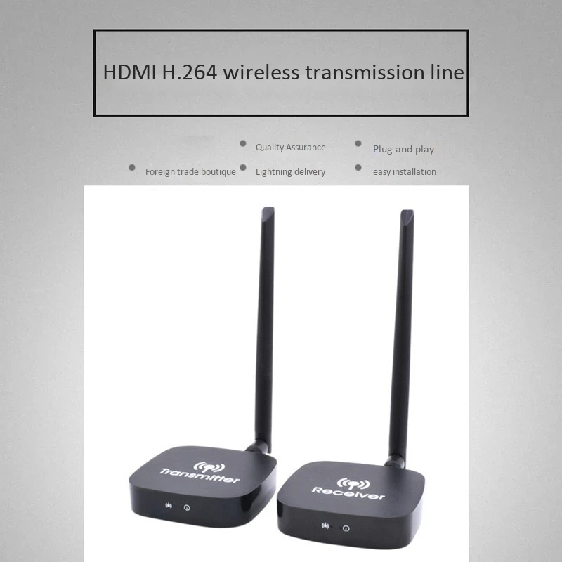 Hdmi H.264 Wireless Transmitter 1920X1080P@60Hz Plug and Play Simple and Convenient Support Wifi Automatic Connection