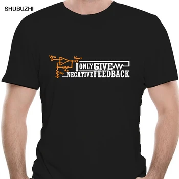 

Eevblog Negative Feedback - I Only Give Popular Tagless Tee T-Shirt fashion t-shirt men cotton brand teeshirt sbz1214