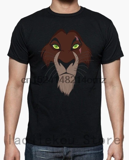 100% cotton Funny men T shirt Women Fashion tshirt scar T-Shirt Unisex cool white and black shirts |