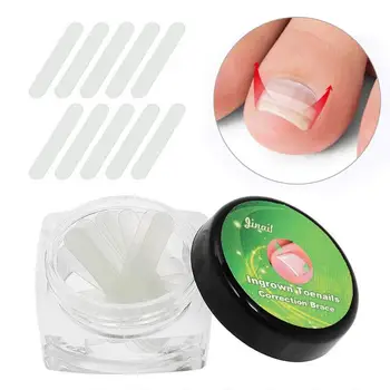 

12Pcs Nail Sticker Fixer Pedicure Paronychia Recover Toenails Corrector Foot Care Tool Treatment Correction File Ingrown Toe