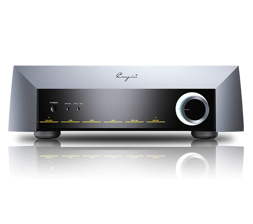 Cayin M11LS vacuum tube preamp Preamplifier XLR Input Output SNR96dB pre amp FULL MUSIC 6SN7x4