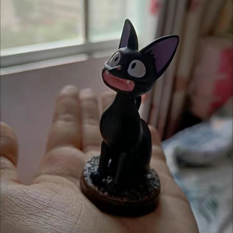1pc Blind Box Toys Black Cat Guess Bag Blind Bag Animal Dolls Anime Figures Cute Desktop Model Decoration Sculpture ornament crafts miniature figurines miniature ornament resin crafts anime figure toy cat figurine decoration desk decor cat figurines