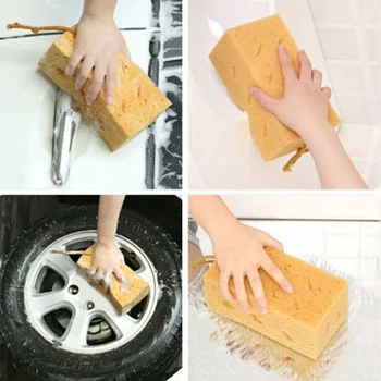 

Abrasion resistant Car Wash Sponge Parts 21x11x9cm Cleaning Tool Reusable