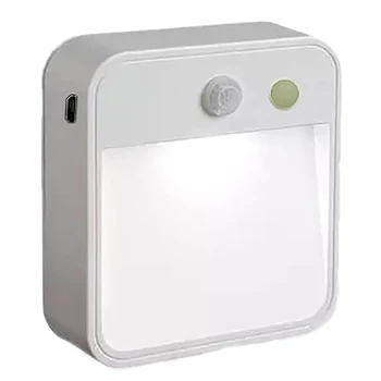

Night Light Motion Sensor Bedside Lamp Home Indoor Lighting 1 Led Wireless Passway Corridor Stair Toilet Emergency Light