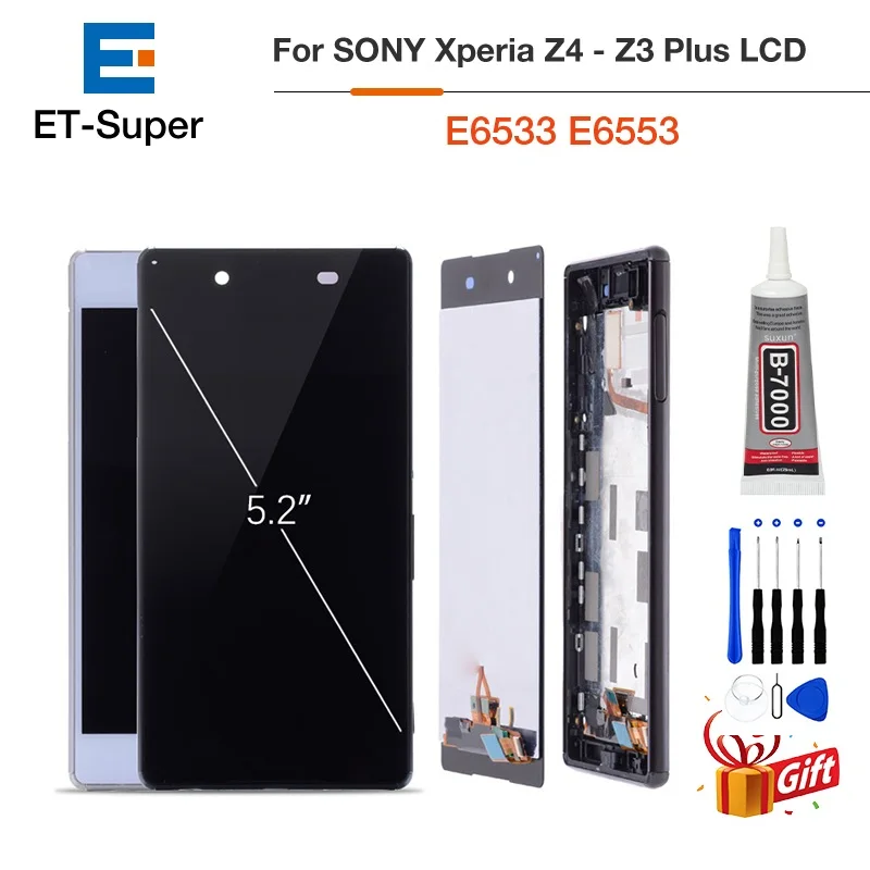 Оригинальный ЖК-дисплей для Sony Xperia Z4 Z3 Plus дисплей E6553 E6533 E5663 ЖК-сенсорный экран