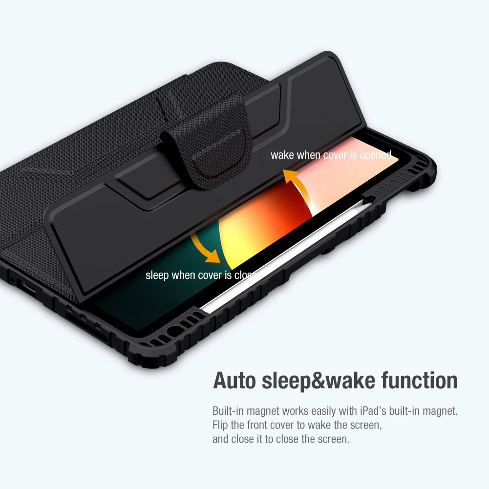 NILLKIN For Xiaomi Pad 6 Pro Case Magnetic Cover For Xiaomi Pad 6 Camera Protection Cover With Pencil Holder Mi pro tablet case