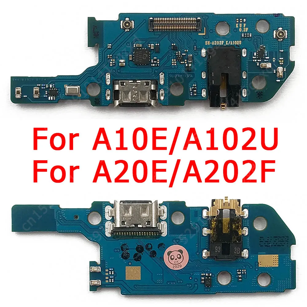Оригинальная зарядная Плата USB для Samsung Galaxy A10E A20E зарядный порт A102 A202 Dock Connector