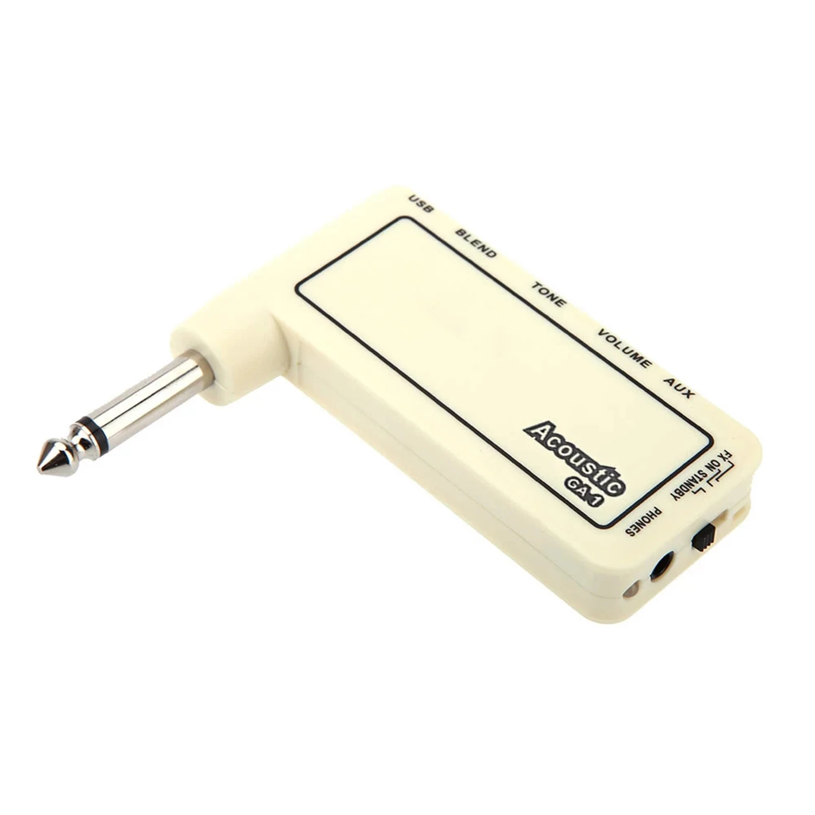 Bass Headphone Amp Carry On USB Chargable Portable Pocket Guitar Headphone Amp Music Equipment