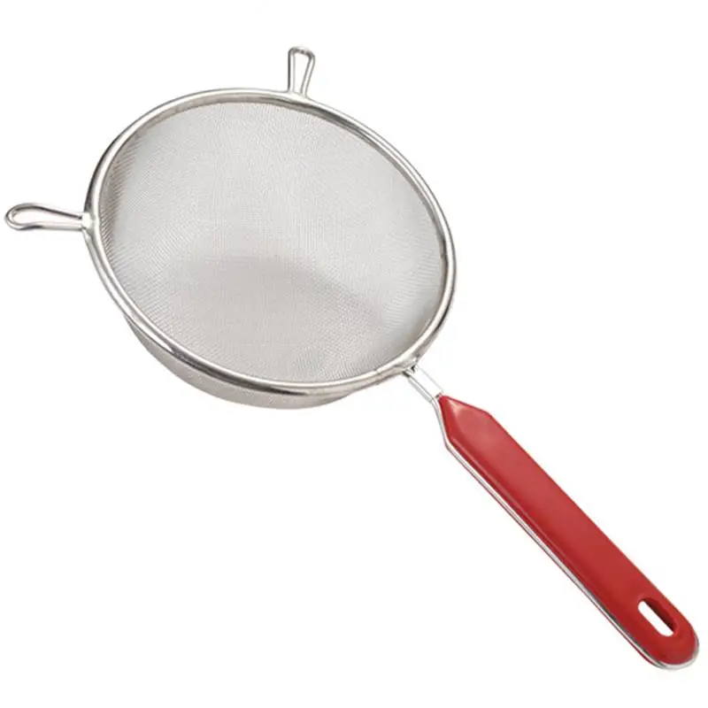 Сито из нержавеющей стали с пластиковой ручкой 1 шт. | Дом и сад