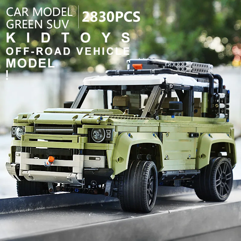 Technic Автомобильная игрушка совместимая 93018 Land Rover Defender набор Сборная модель