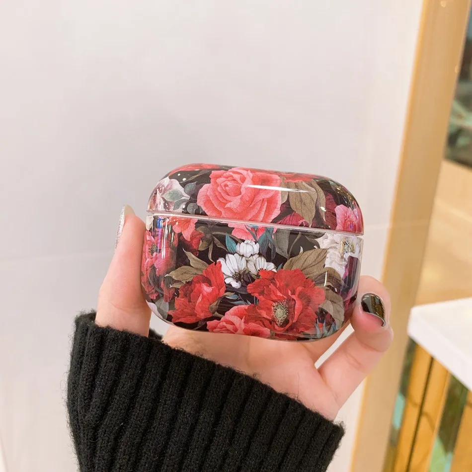 1207F2 Роскошный чехол для наушников с мраморным узором для Airpods Pro Чехол милый Жесткий Чехол для Apple Air Pods Pro 3 Earpods Pro Чехол для зарядки - Цвет: 1207F2