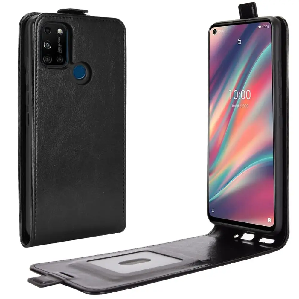 Чехол для WIKO View 5 вертикальный кожаный защитный чехол с откидной крышкой