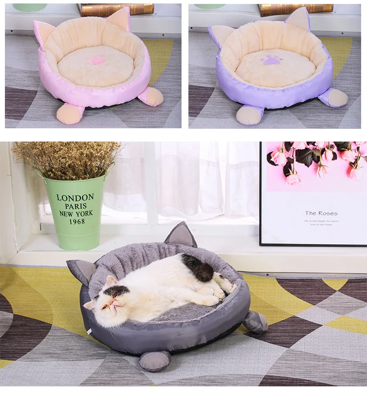 Кровать для собаки и кошки Coussin Chat удобный червь Cuccia Gatto коврик для кошки Katten Mand Hondenmand домик для домашних животных Товары для домашних животных