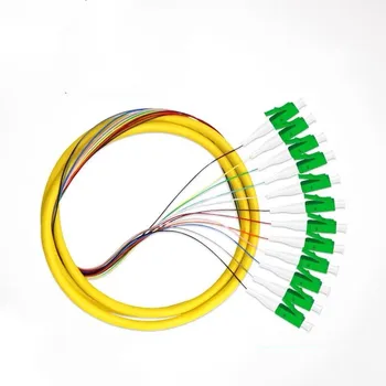 

12 coreS LC/APC Singlemode fiber optic pigtail