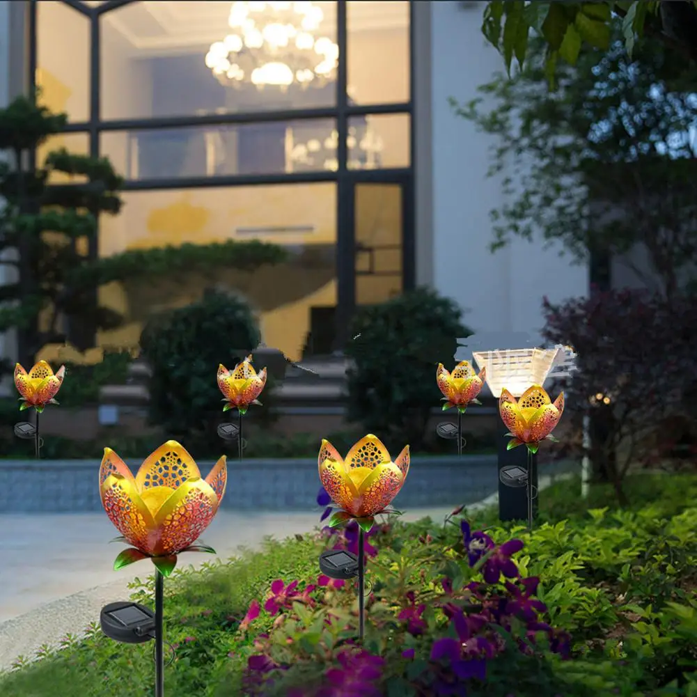 LED Garden Solar Light Pathway Hollow Flower Stake Projector Lamp Decor LED Light Lamp Bulb 2020 New Flower light for Patio Walk LED Garden Solar Light Pathway Hollow Flower Stake Projector Lamp Decor LED Light Lamp Bulb 2020 New Flower light for Patio Walk