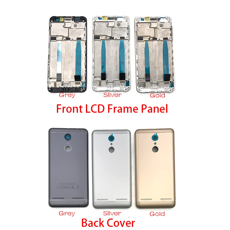 Передний корпус+ задняя крышка для lenovo K6