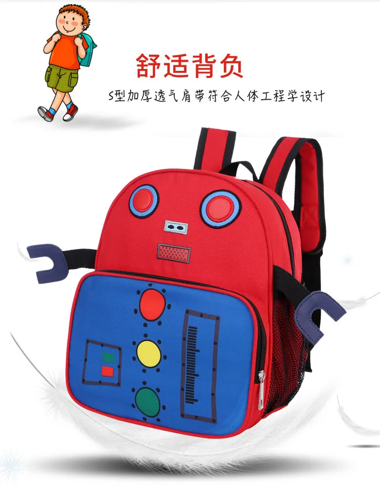 Korean-style Children Backpack Summer New Style Trend Versatile Cute Cartoon Animal Backpack Kindergarten School Bag