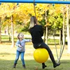 Kids Outdoor Funny Toys Garden Swing Ball 38cm Swing Ball with Thick Rope Kindergarten Playground Children Adults Gym Swing 1