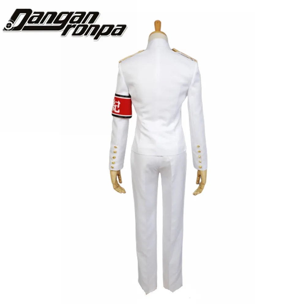 DanganRonpa Ishimaru Kiyotaka косплей костюм белая униформа полный набор для мужчин и женщин вечерние костюмы