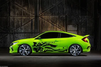 

For 2xGraffiti Arrows Grunge Vinyl Sticker Decal Hood Graphic Reflective Truck Car Car styling