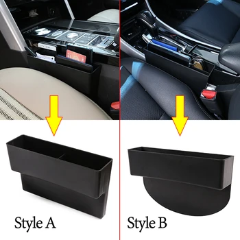 

Car Central Gear Seat gap Storage Box Tray ABS For F30 F10 G30 For W204 W212 X204 For Discovery Sport 4 5 Car Interior Accessory