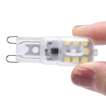 

G9 LED Lamp Mini LED Bulb AC 220V DC 12V SMD2835 Spotlight Chandelier Lighting Replace Halogen Lamps High Quality