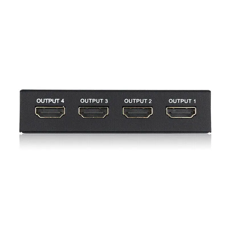 Hdmi 4-портовый переключатель автоматический переключатель сплиттер селектор концентратор коробка кабель HDTV 1080P 1 в 4 из