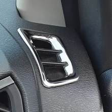 Хромированные накладки на верхние отверстия отопителя кондиционера воздуховоды из нержавеющей стали для Lada Xray