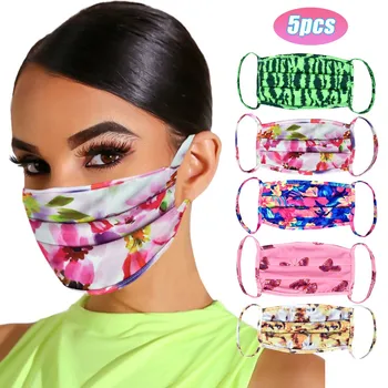 

5pc Adult Mascarillas Masuqe Cotton Mask Dustproof Anti Pollution Face Mask Unisex Maske Protective Masken маска для лица