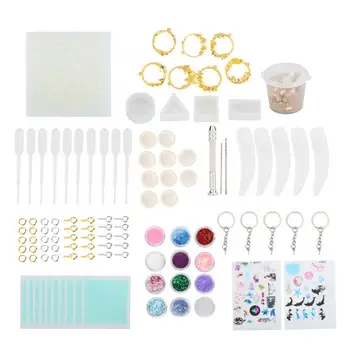 

New Epoxy Resin Silicone Jewelry Casting Molds Jewelry Findings Decoration Tool Set DIY Jewelry Handmade Craft Making Accessory