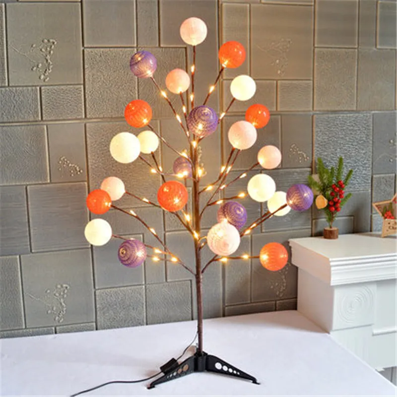  80cm Mini Small Christmas Tree Light Tree Plugging In Lights Led Color Of Macaron Living Room Bedro - 4000313765809