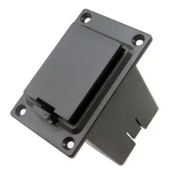 

Guitar Battery Box Holder Cover 9V For Most Electric Guitar Bass No Terminal