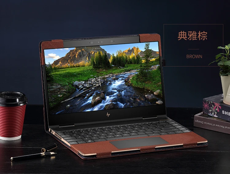 Чехол для ноутбука спектр X360 13,3 дюймов PU кожаный съемный чехол для ноутбука HP, сумка для ноутбука для серии Spectre X360
