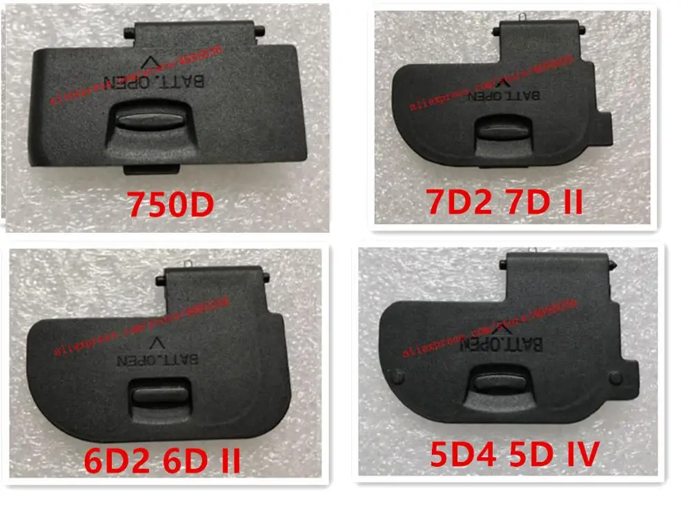 

Крышка батарейного отсека для CANON 6D Mark II ; 6DII 6D2 7D Mark II 7DII 7D2 5D Mark IV 5D4 5DIV 750D запасная часть для цифровой камеры