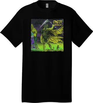 

Cancer - Death Shall Rise 1 - d Black T Shirt 2019 Fashion Short Sleeve Black T Shirts