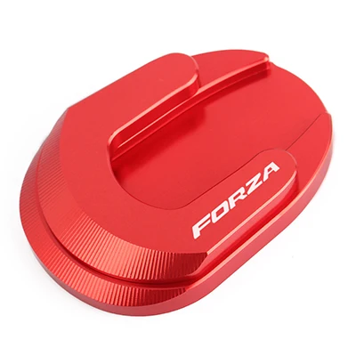 red Для HONDA Forza 125 250 300 MF13 17-19 аксессуары для мотоциклов подставка для ног Расслабление ног боковая подставка удлинитель опорная пластина - Цвет: red