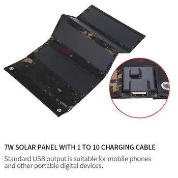 

Solar Cells Solar Charging Equipment Solar Panel Portable Environmental Reusable Durable 6.5V 1A Monocrystalline Silicon 7W