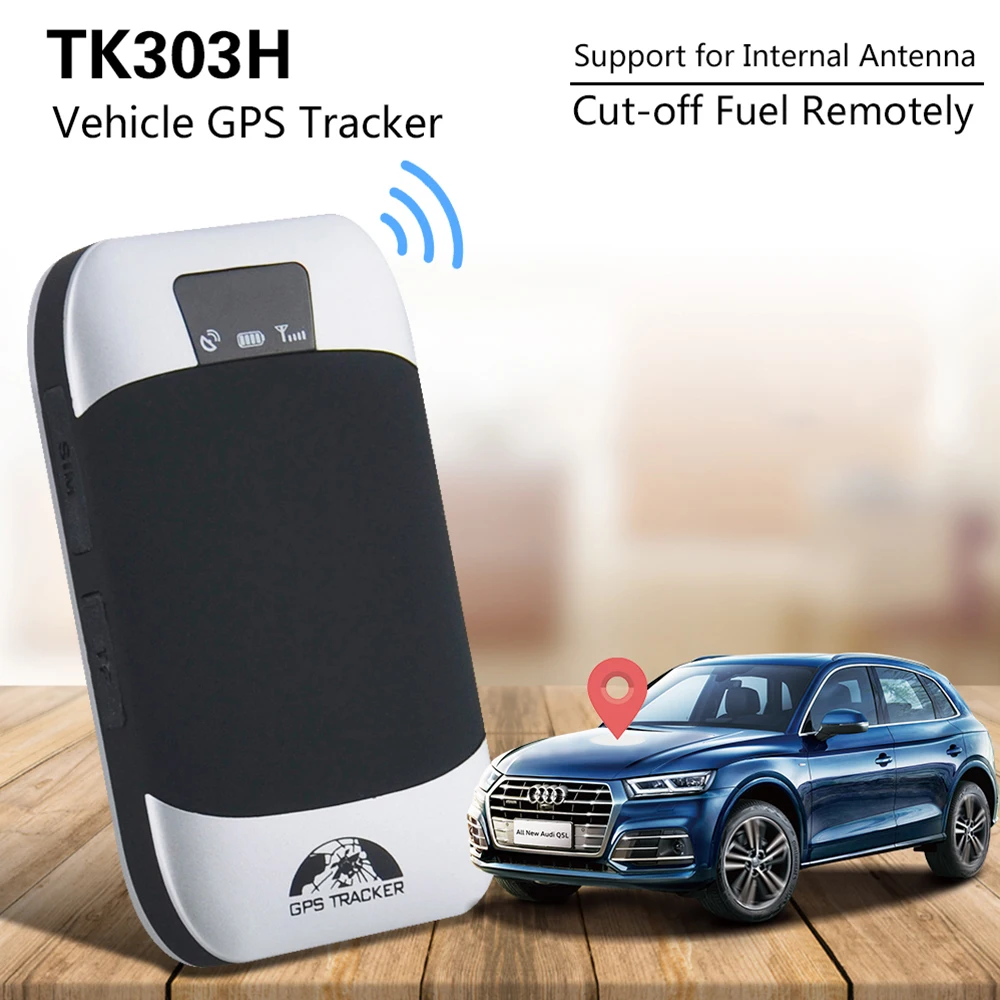 Gps трекер TK303H для автомобиля мотоцикла и легковых автомобилей 6 V-40 V geo-загородка более Скорость рычаг и разоружится при помощи sms устройство отслеживания gps 303H