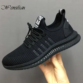 

Breathable Mesh Sneakers Men Casual Shoes Lac-up Men Shoes Lightweight Vulcanize Shoes Comfortable Sneakers Zapatillas Hombre