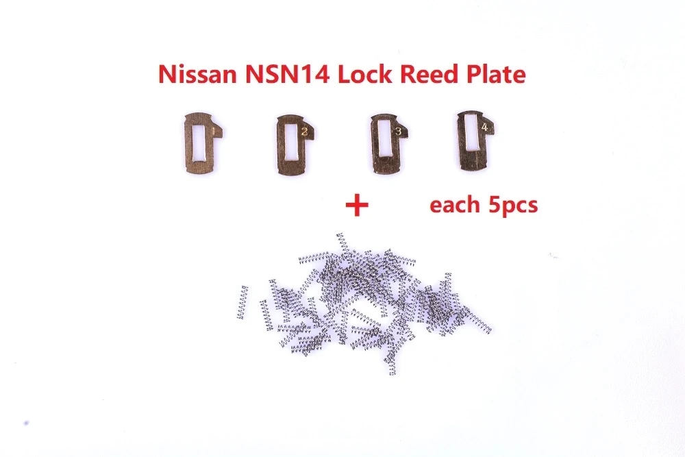 

(20pcs) NSN14 Good Quality Car Lock Reed Locking NSN14 Lock Plate For Nissan Teana Sunny SYLPHY Key Repair Kits