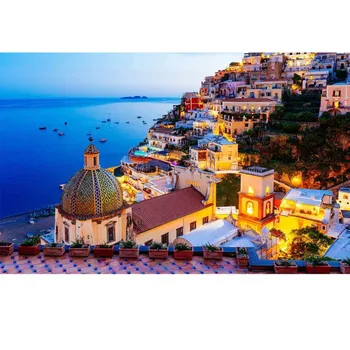 

1000 Piece Jigsaw Puzzle For Kids Adult –Amalfi Coast Jigsaw Puzzle-Parent-child Game
