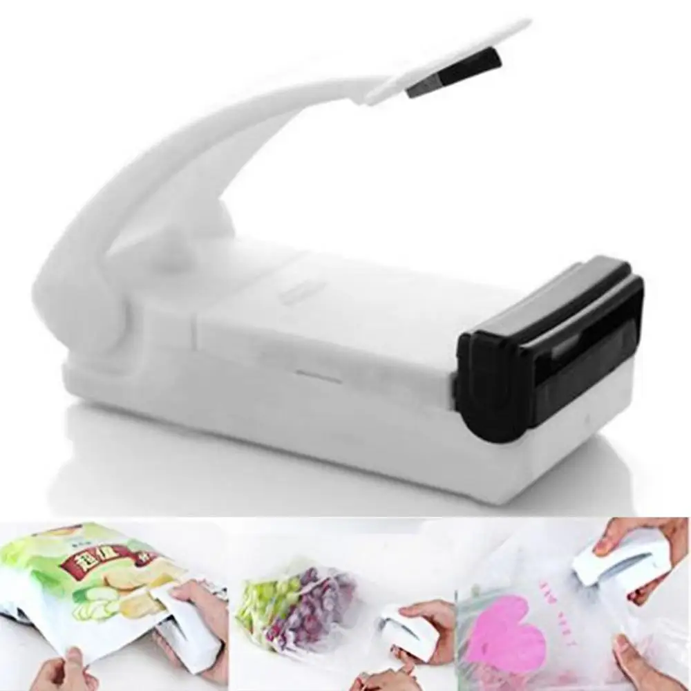

Portable Mini Sealer Sealling Packing Plastic Bag Magic Sealer Kitchen Tools Household food sealing machine