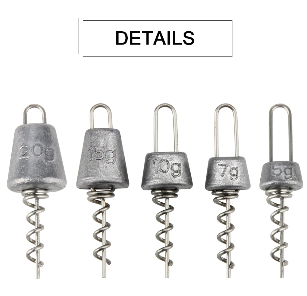 Lead Sinkers Weights  (3)