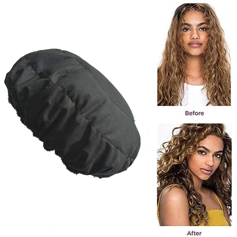 Hair Care Heating Cap Deep Conditioning Thermo-Cap Microwavable Steaming Hair Cap Safety Nursing Hair Bonnets for Home Treatment