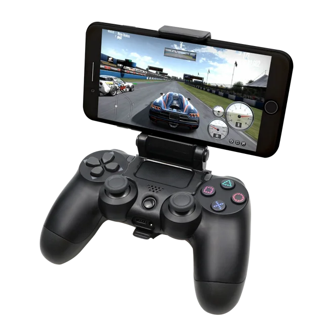 kæmpe stor personificering destillation Mobile Cell Phone Stand For PS4 Controller Mount Hand Grip For PlayStation 4  Gamepad For Samsung S9 S8 Clip Holder