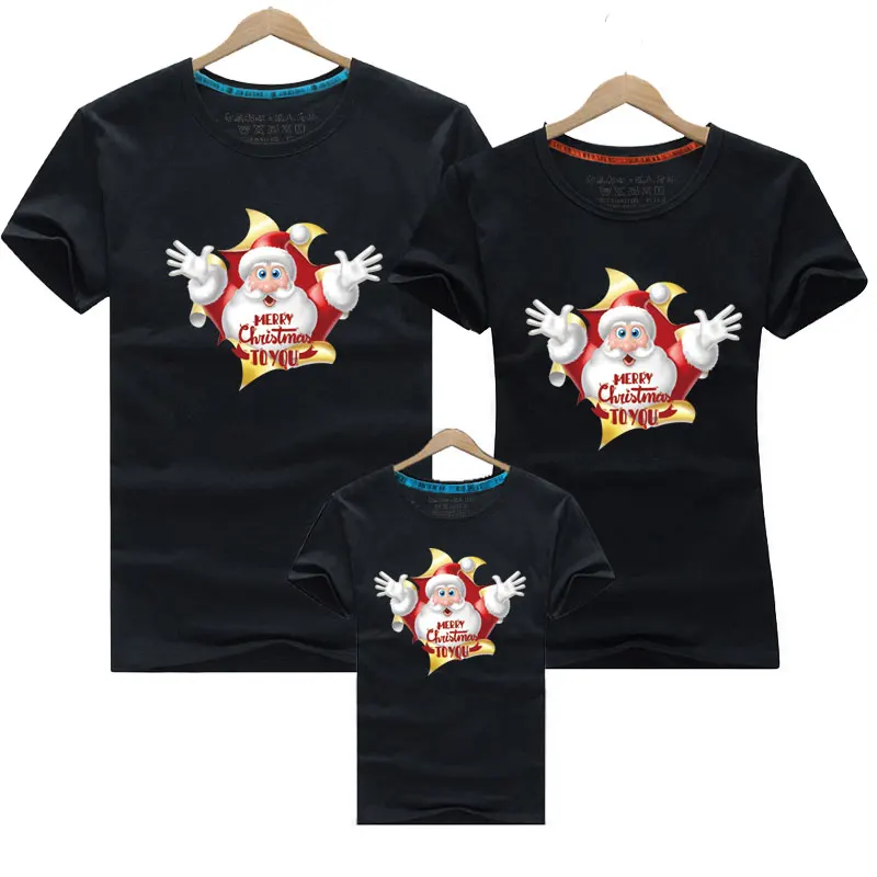 thumbnail image 1 of Conjuntos de camisetas con apariencia familiar para Navidad Ropa familiar Conjuntos a juego de ciervos para Año Nuevo Ropa para padre, madre, hijo, hija, mamá y yo, 1 of 5