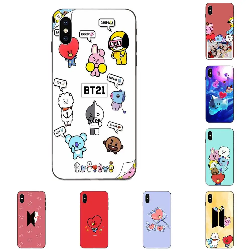 

For Huawei nova 2 Plus 2S 3i 4 4e Y3 Y5 II Y6 Y7 Y9 Lite Plus Prime 2017 2018 2019 TPU Capa Coque Bt21 Ulletproof Dna